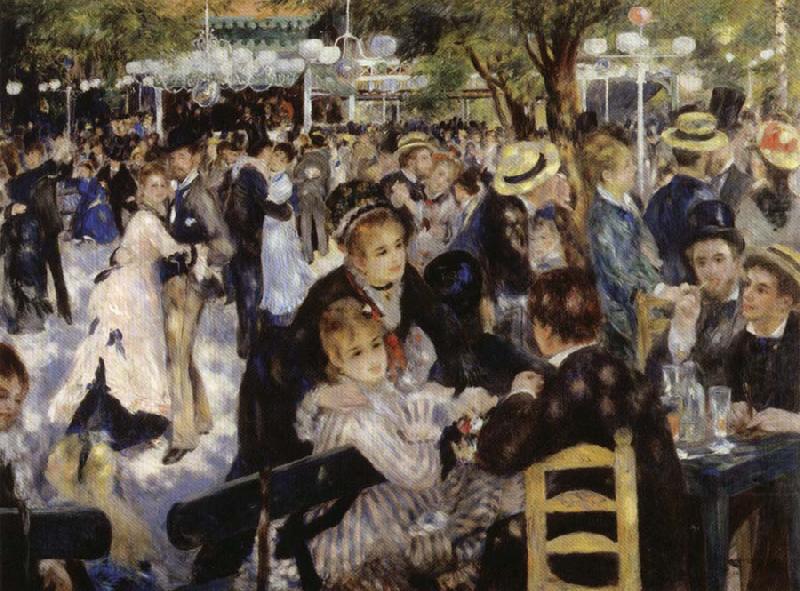 Pierre-Auguste Renoir Dance at the Moulin de la Galette china oil painting image